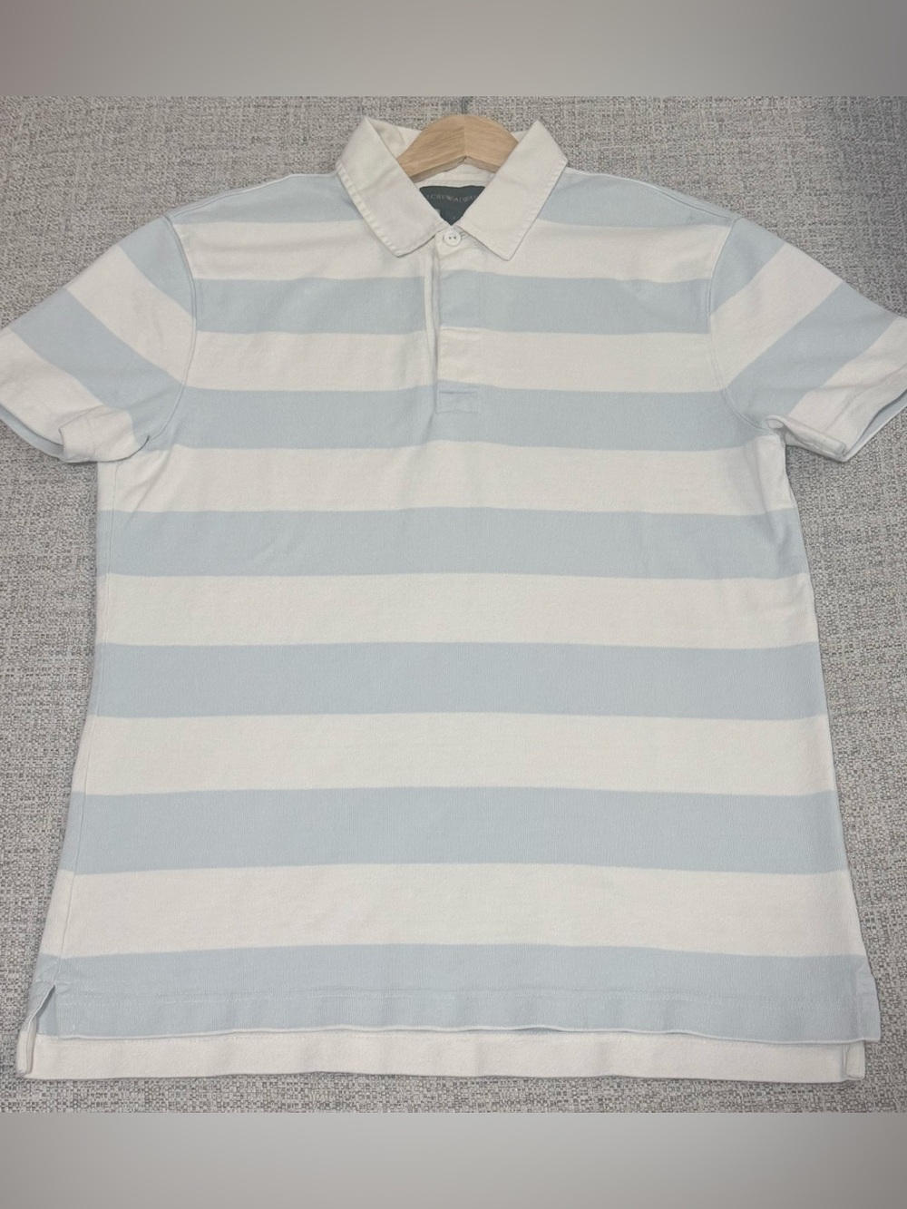 J.Crew Always Men’s Striped Polo Shirt Size Small